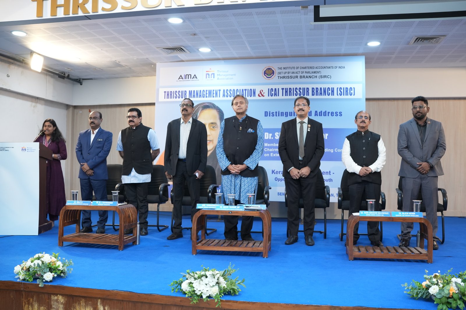 TMA & ICAI THRISSUR DR.SASI THAROOR