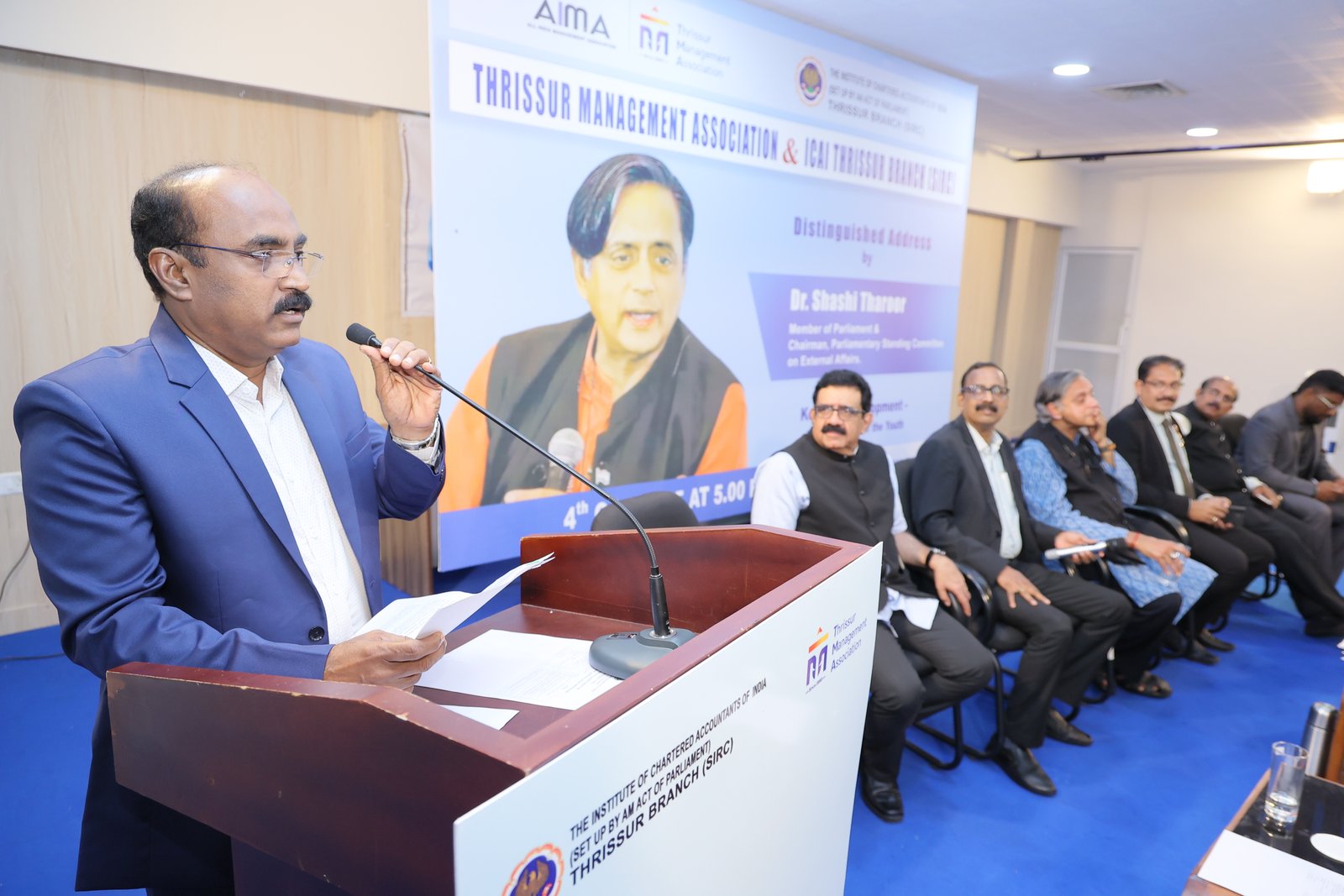 TMA & ICAI THRISSUR DR.SASI THAROOR